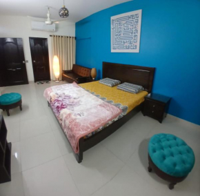 Elegant Furnished 3 Bed DD Apartment in Gulshan-e-Iqbal